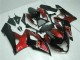 Rouge Noir Carénage Moto Suzuki GSXR 1000 K5 2005-2006 Rouge Noir Carénage Moto Suzuki GSXR 1000 K5 2005-2006