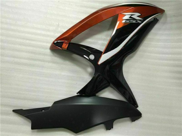 Rouge Noir Carénage Moto Suzuki GSXR 600 / 750 K8 2008-2010 Rouge Noir Carénage Moto Suzuki GSXR 600 / 750 K8 2008-2010
