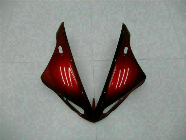 Rouge Noir Carénage Moto Yamaha R1 2004-2006 Rouge Noir Carénage Moto Yamaha R1 2004-2006