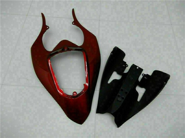 Rouge Noir Carénage Moto Yamaha R1 2004-2006 Rouge Noir Carénage Moto Yamaha R1 2004-2006