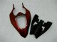 Rouge Noir Carénage Moto Yamaha R1 2004-2006 Rouge Noir Carénage Moto Yamaha R1 2004-2006