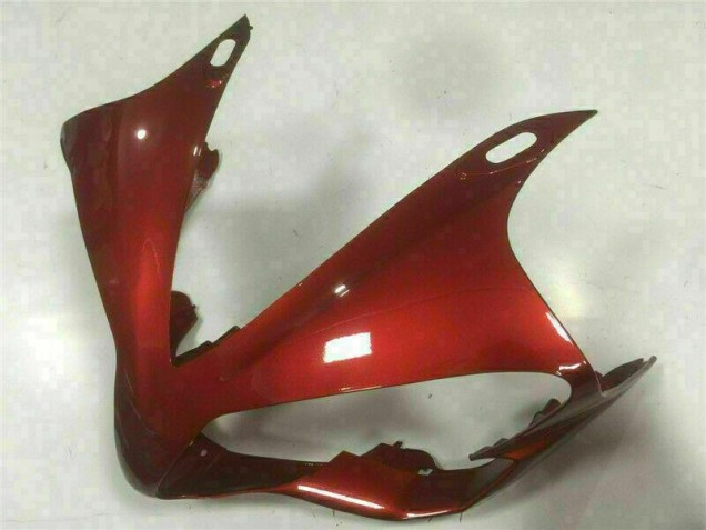 Rouge Noir Carénage Moto Yamaha R1 2007-2008 Rouge Noir Carénage Moto Yamaha R1 2007-2008