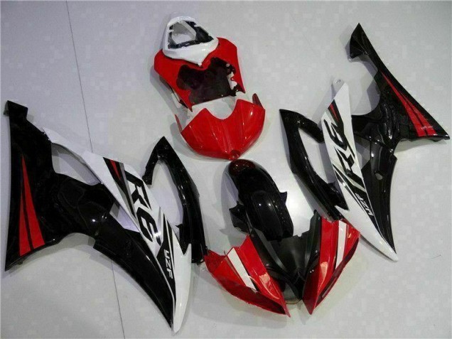 Rouge Noir Carénage Moto Yamaha R6 2008-2016 Rouge Noir Carénage Moto Yamaha R6 2008-2016