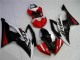 Rouge Noir Carénage Moto Yamaha R6 2008-2016 Rouge Noir Carénage Moto Yamaha R6 2008-2016