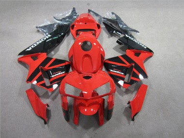 Rouge Noir Carénages Moto & Carrosserie Honda CBR 600 RR 2005-2006