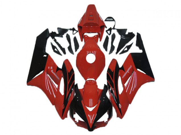Rouge Noir Carénages Moto Honda CBR 1000 RR 2004-2005 Rouge Noir Carénages Moto Honda CBR 1000 RR 2004-2005