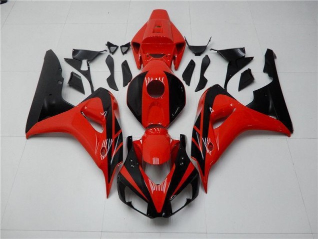 Rouge Noir Carénages Moto Honda CBR 1000 RR 2006-2007 Rouge Noir Carénages Moto Honda CBR 1000 RR 2006-2007