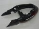 Rouge Noir Carénages Moto Suzuki GSXR 1300 Hayabusa 1996-2007 Rouge Noir Carénages Moto Suzuki GSXR 1300 Hayabusa 1996-2007
