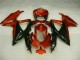 Rouge Noir Carénages Moto Suzuki GSXR 600 / 750 K8 2008-2010