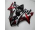 Rouge Noir Carénages Moto Yamaha R1 2004-2006 Rouge Noir Carénages Moto Yamaha R1 2004-2006