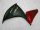Rouge Noir Carénages Moto Yamaha R1 2009-2011 Rouge Noir Carénages Moto Yamaha R1 2009-2011