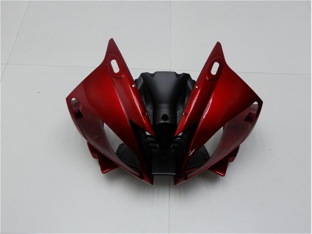 Rouge Noir Carénages Moto Yamaha R6 2006-2007 Rouge Noir Carénages Moto Yamaha R6 2006-2007