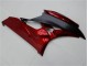 Rouge Noir Carénages Moto Yamaha R6 2006-2007 Rouge Noir Carénages Moto Yamaha R6 2006-2007