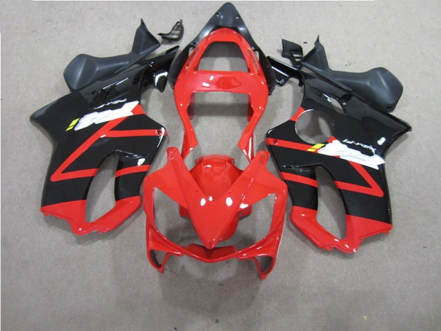 Rouge Noir Carrosserie Moto Honda CBR 600 F4i 2001-2003 Rouge Noir Carrosserie Moto Honda CBR 600 F4i 2001-2003