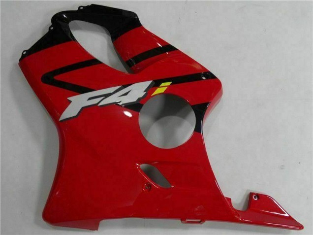 Rouge Noir Carrosserie Moto Honda CBR 600 F4i 2004-2007 Rouge Noir Carrosserie Moto Honda CBR 600 F4i 2004-2007