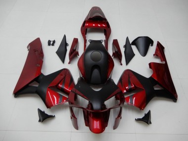 Rouge Noir Carrosserie Moto Honda CBR 600 RR 2003-2004