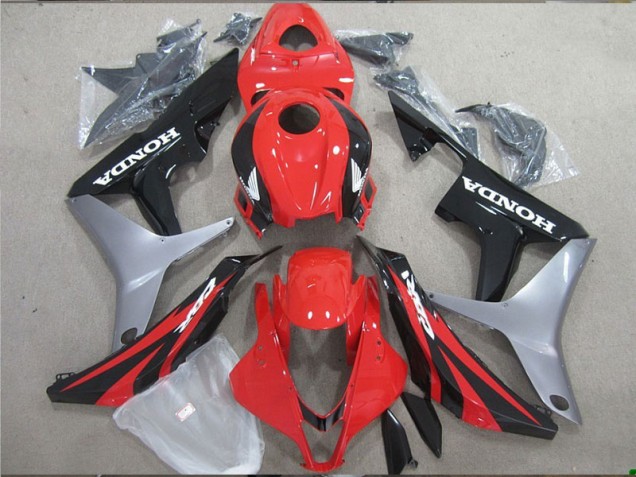 Rouge Noir Carrosserie Moto Honda CBR 600 RR 2007-2008 Rouge Noir Carrosserie Moto Honda CBR 600 RR 2007-2008
