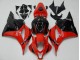 Rouge Noir Carrosserie Moto Honda CBR 600 RR 2009-2012 Rouge Noir Carrosserie Moto Honda CBR 600 RR 2009-2012