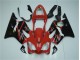 Rouge Noir Kit Carénages Motos Complet Honda CBR 600 F4i 2001-2003 Rouge Noir Kit Carénages Motos Complet Honda CBR 600 F4i 2001-2003