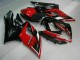 Rouge Noir Kit Carénages Motos Complet Suzuki GSXR 1000 K5 2005-2006 Rouge Noir Kit Carénages Motos Complet Suzuki GSXR 1000 K5 2005-2006