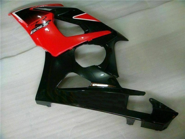 Rouge Noir Kit Carénages Motos Complet Suzuki GSXR 1000 K5 2005-2006 Rouge Noir Kit Carénages Motos Complet Suzuki GSXR 1000 K5 2005-2006