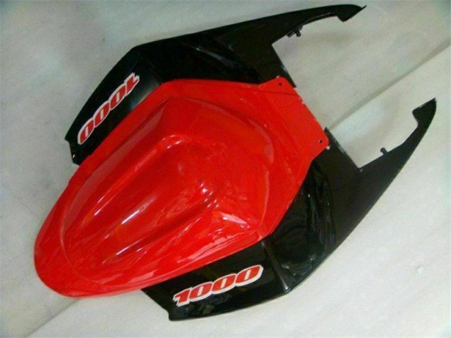 Rouge Noir Kit Carénages Motos Complet Suzuki GSXR 1000 K5 2005-2006 Rouge Noir Kit Carénages Motos Complet Suzuki GSXR 1000 K5 2005-2006