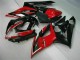 Rouge Noir Kit Carénages Motos Complet Suzuki GSXR 1000 K5 2005-2006 Rouge Noir Kit Carénages Motos Complet Suzuki GSXR 1000 K5 2005-2006