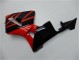 Rouge Noir Kit Carénages Motos Honda CBR 600 RR 2005-2006 Rouge Noir Kit Carénages Motos Honda CBR 600 RR 2005-2006