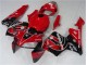 Rouge Noir Kit Carénages Motos & Plastique Honda CBR 600 RR 2005-2006 Rouge Noir Kit Carénages Motos & Plastique Honda CBR 600 RR 2005-2006