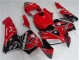 Rouge Noir Kit Carénages Motos & Plastique Honda CBR 600 RR 2005-2006 Rouge Noir Kit Carénages Motos & Plastique Honda CBR 600 RR 2005-2006