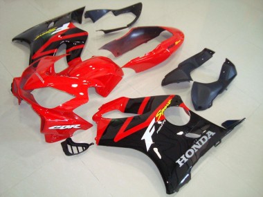 Rouge Noir Rouge Tail Carénage Moto Honda CBR 600 F4i 2004-2007