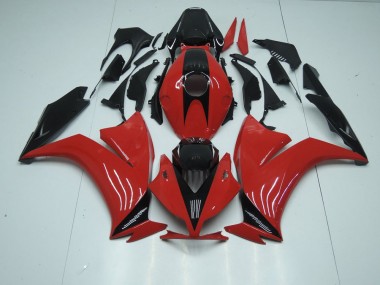 Rouge Noir avec No Décalque Carénage Moto Honda CBR 1000 RR 2012-2016