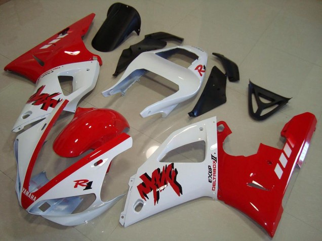 Rouge Original Carénage Moto Yamaha R1 2000-2001 Rouge Original Carénage Moto Yamaha R1 2000-2001