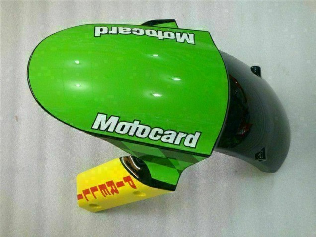 Rouge Vert Motocard Carénage Moto Kawasaki ZX6R 2009-2012 Rouge Vert Motocard Carénage Moto Kawasaki ZX6R 2009-2012