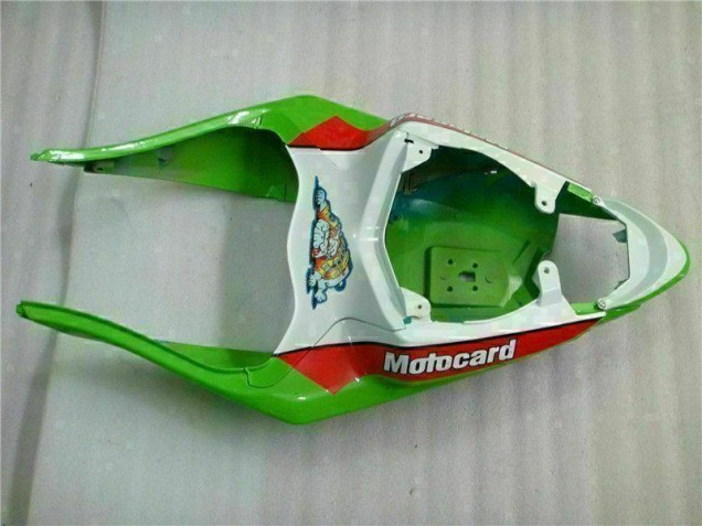 Rouge Vert Motocard Carénage Moto Kawasaki ZX6R 2009-2012 Rouge Vert Motocard Carénage Moto Kawasaki ZX6R 2009-2012