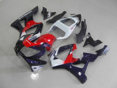 Rouge Violet Noir Carénage Moto Honda CBR 900 RR 929 2000-2001
