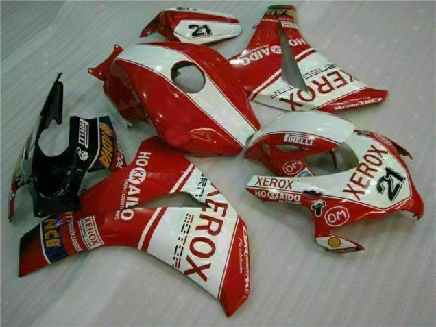 Rouge Xerox 21 Carénage Moto Honda CBR 1000 RR 2008-2011 Rouge Xerox 21 Carénage Moto Honda CBR 1000 RR 2008-2011