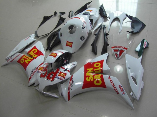 San Carlo Carénage Moto Honda CBR 1000 RR 2012-2016 San Carlo Carénage Moto Honda CBR 1000 RR 2012-2016