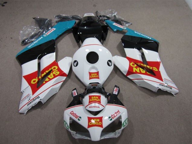 San Carlo Castrol Carénages Moto Honda CBR 1000 RR 2004-2005 San Carlo Castrol Carénages Moto Honda CBR 1000 RR 2004-2005