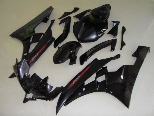 Style OEM Noir Carénage Moto Yamaha R6 2006-2007 Style OEM Noir Carénage Moto Yamaha R6 2006-2007