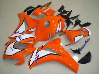 Sunset Orange HRC Carénage Moto Honda CBR 1000 RR 2008-2011