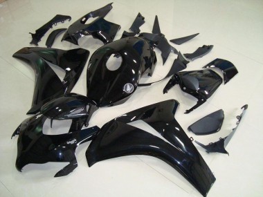 Tout Noir sans décalcomanies Carénage Moto Honda CBR 1000 RR 2008-2011