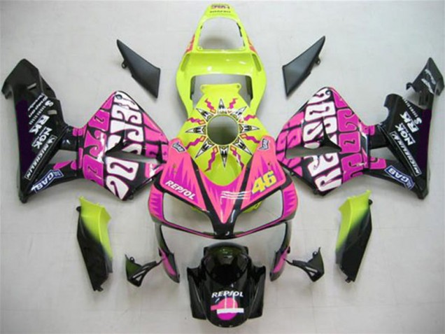Valentino Rossi Carénage Moto Honda CBR 600 RR 2003-2004 Valentino Rossi Carénage Moto Honda CBR 600 RR 2003-2004