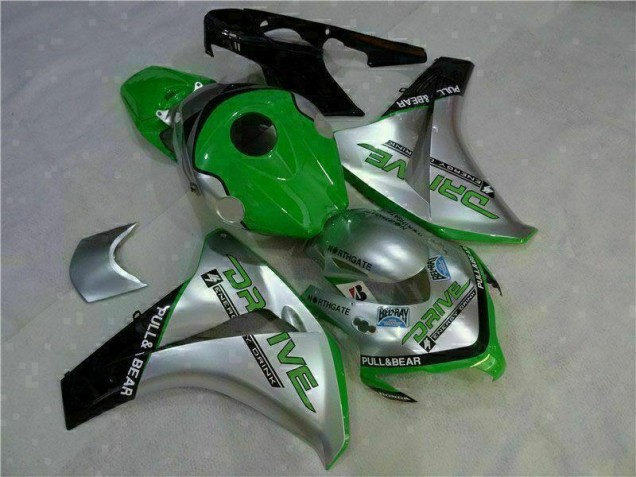 Vert Argent Carénage Moto Honda CBR 1000 RR 2008-2011 Vert Argent Carénage Moto Honda CBR 1000 RR 2008-2011