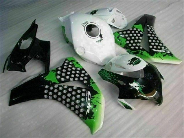 Vert Blanc Carénage Moto Honda CBR 1000 RR 2008-2011 Vert Blanc Carénage Moto Honda CBR 1000 RR 2008-2011