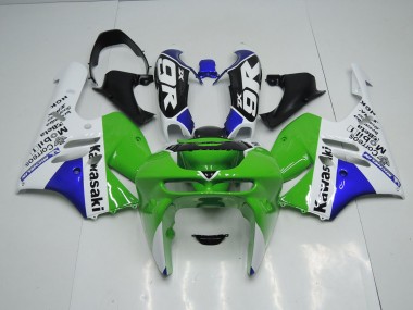 Vert Blanc Carénage Moto Kawasaki ZX9R 1994-1997