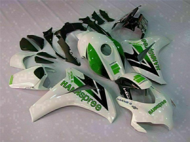 Vert Blanc Carrosserie Moto Honda CBR 1000 RR 2008-2011 Vert Blanc Carrosserie Moto Honda CBR 1000 RR 2008-2011