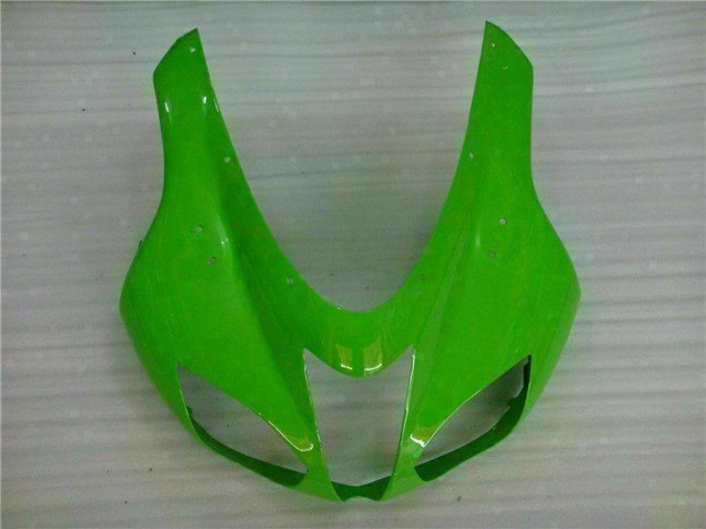 Vert Blanc Ninja Carénage Moto Kawasaki ZX6R 2007-2008 Vert Blanc Ninja Carénage Moto Kawasaki ZX6R 2007-2008