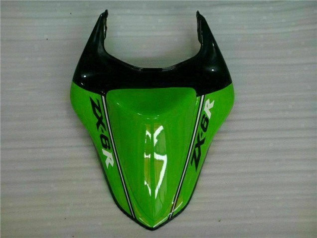 Vert Blanc Ninja Carénage Moto Kawasaki ZX6R 2007-2008 Vert Blanc Ninja Carénage Moto Kawasaki ZX6R 2007-2008