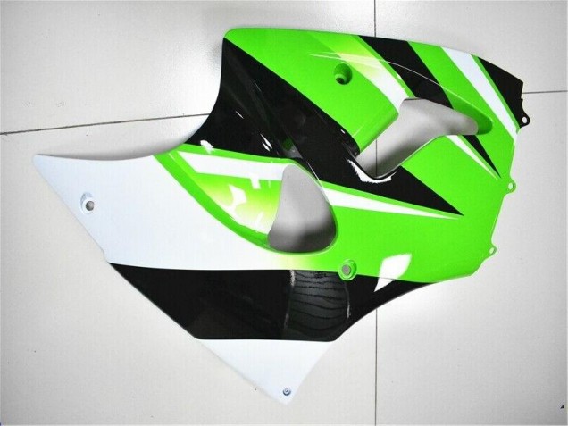 Vert Blanc Noir Carénage Moto Kawasaki ZX6R 2000-2002 Vert Blanc Noir Carénage Moto Kawasaki ZX6R 2000-2002